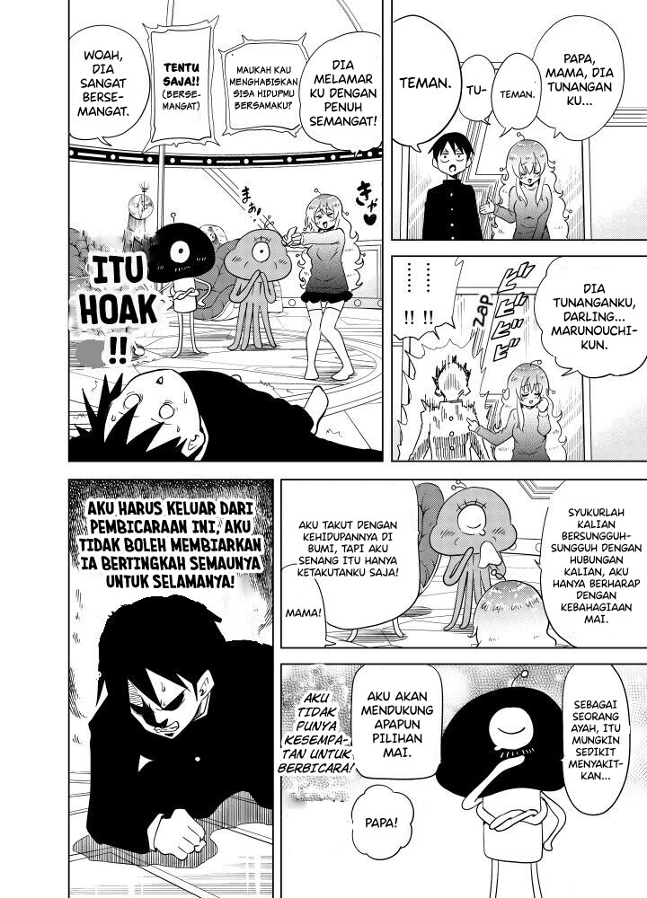 Tonari no Uchuujin ga Kowai Chapter 21 - halaman 2