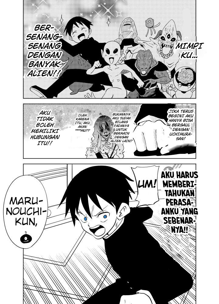 Tonari no Uchuujin ga Kowai Chapter 21 - halaman 3