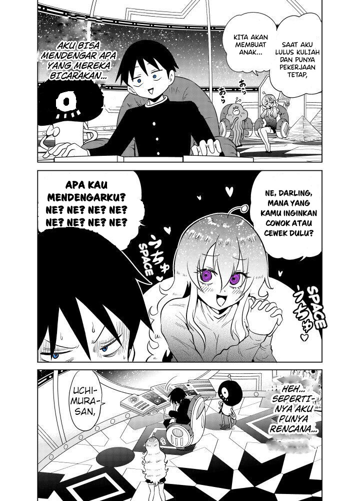 Tonari no Uchuujin ga Kowai Chapter 22 - halaman 3
