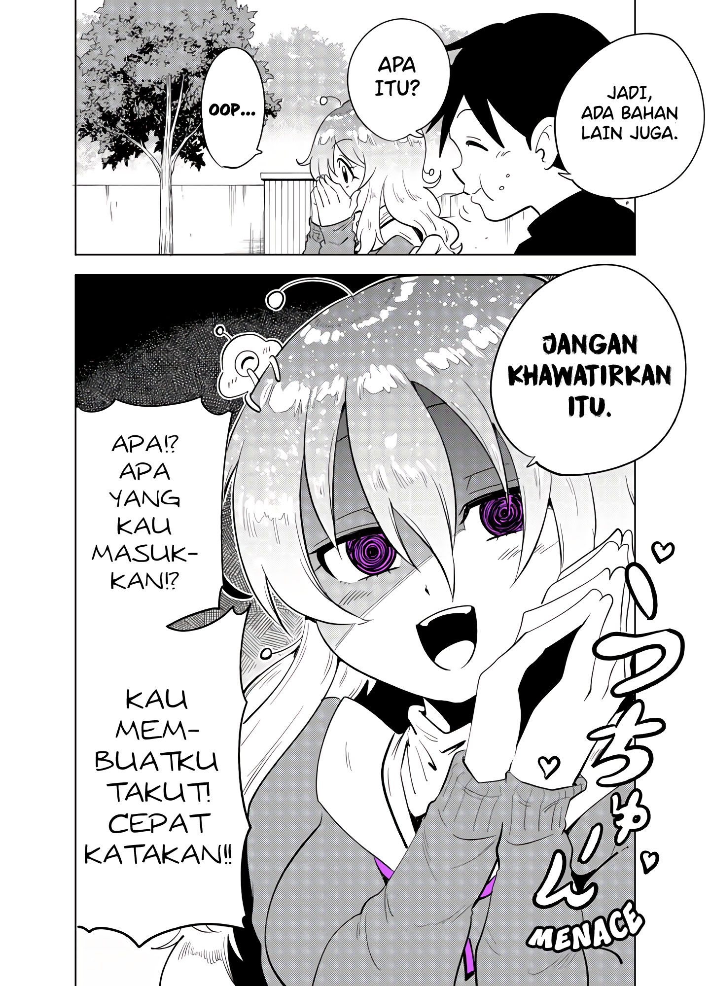 Tonari no Uchuujin ga Kowai Chapter 27 - halaman 4
