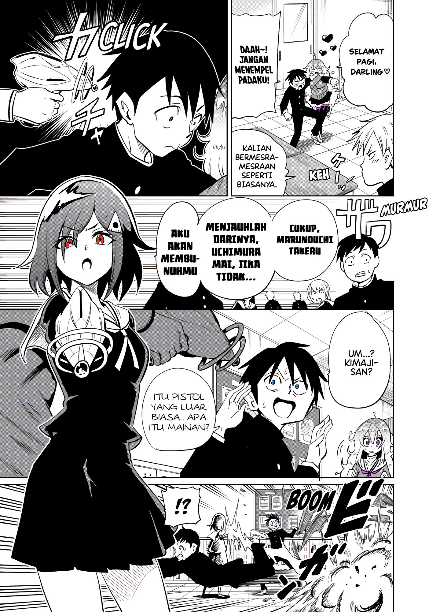 Tonari no Uchuujin ga Kowai Chapter 29 - halaman 1