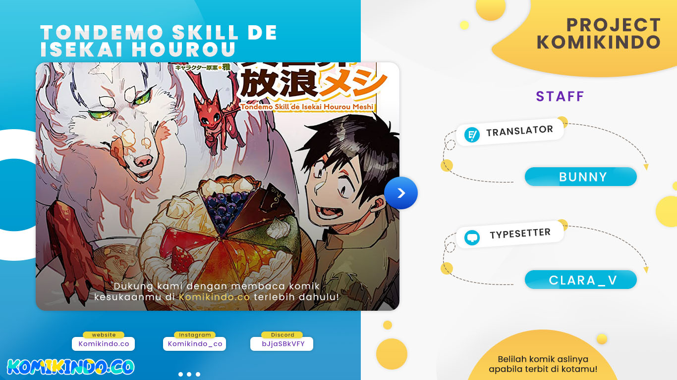 Tondemo Skill de Isekai Hourou Meshi Chapter 53.2 - halaman 1