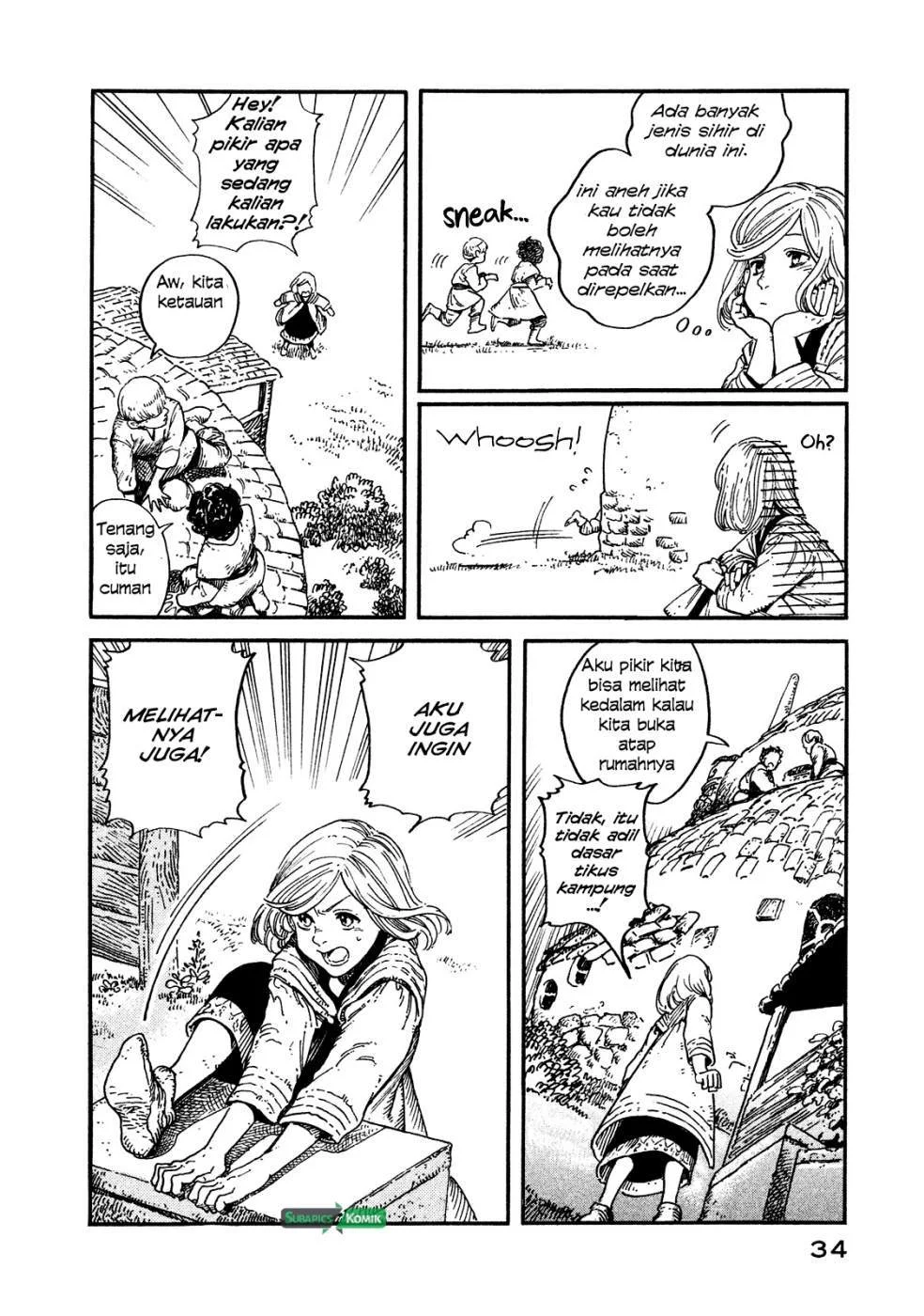 Tongari Boushi no Atelier Chapter 1 - halaman 35