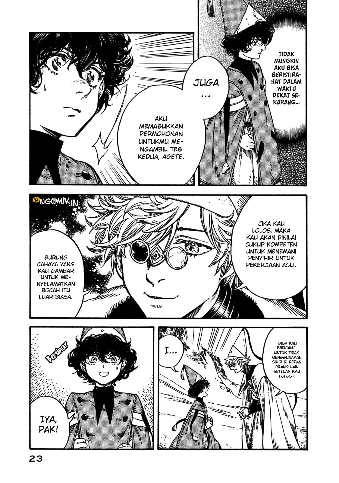 Tongari Boushi no Atelier Chapter 12 - halaman 22