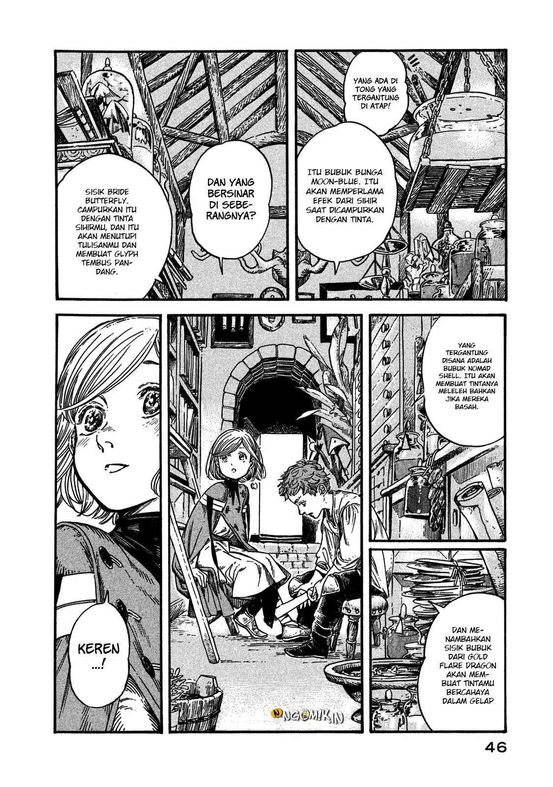 Tongari Boushi no Atelier Chapter 13 - halaman 13