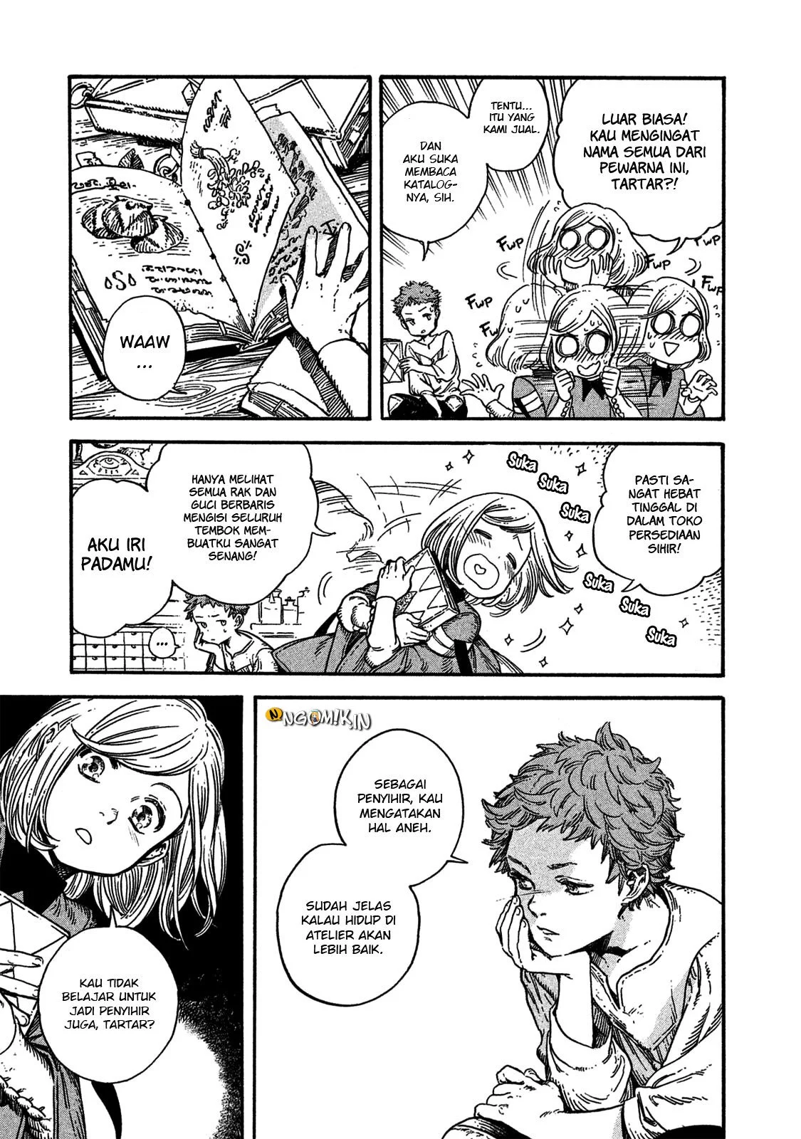 Tongari Boushi no Atelier Chapter 13 - halaman 14