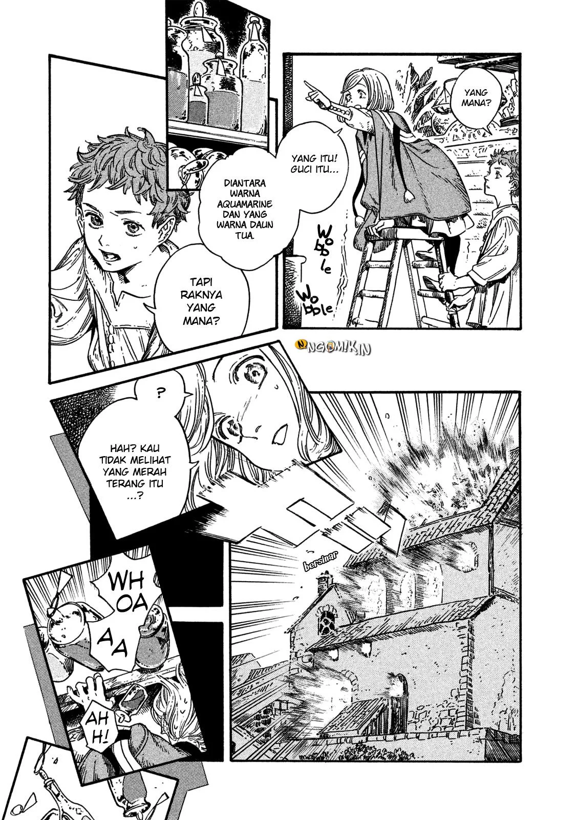 Tongari Boushi no Atelier Chapter 13 - halaman 16