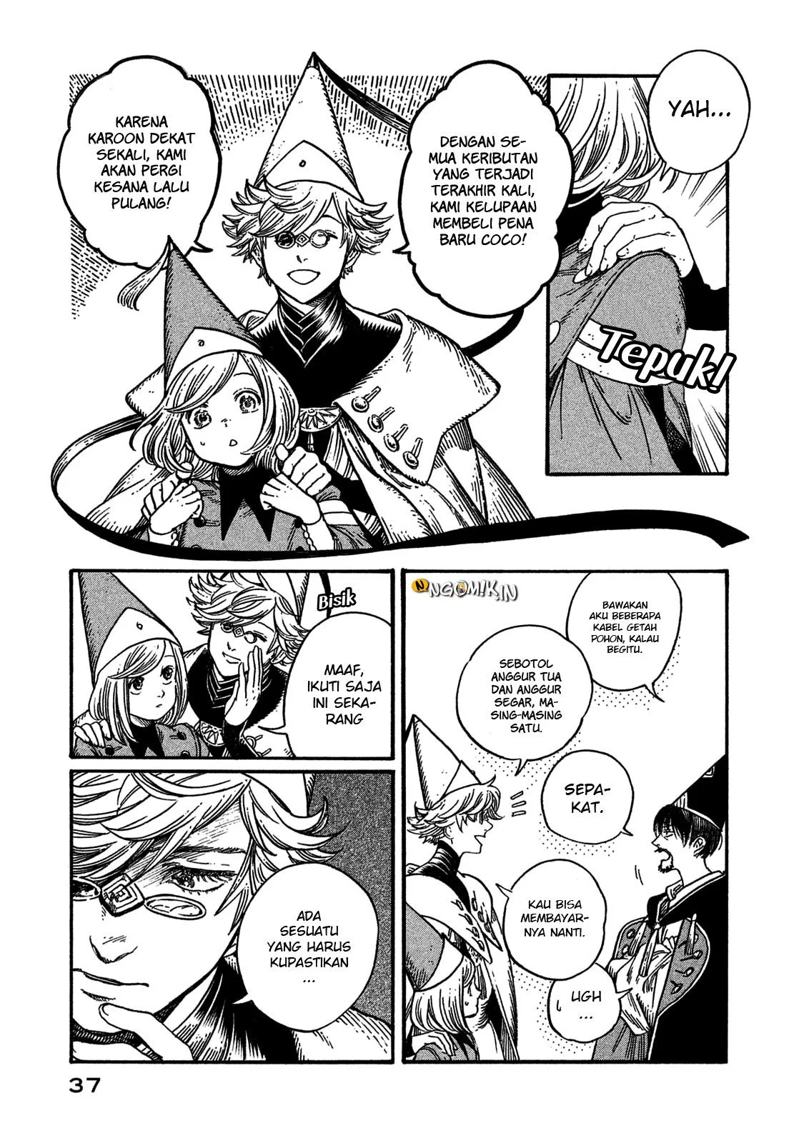 Tongari Boushi no Atelier Chapter 13 - halaman 4