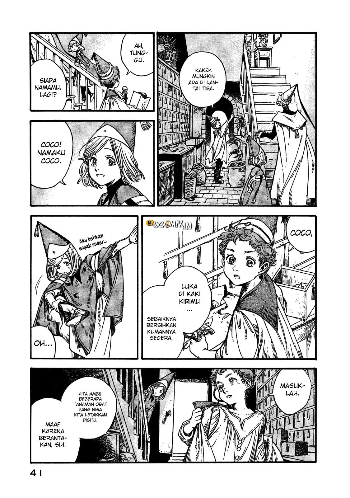 Tongari Boushi no Atelier Chapter 13 - halaman 8