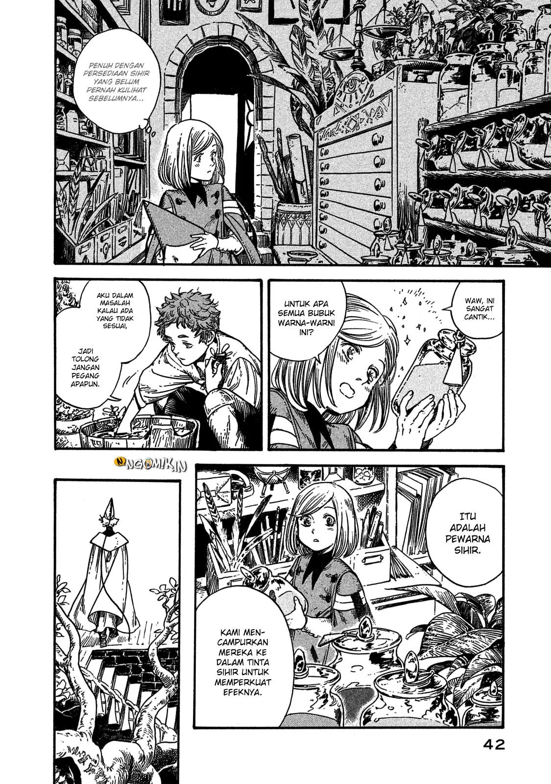 Tongari Boushi no Atelier Chapter 13 - halaman 9