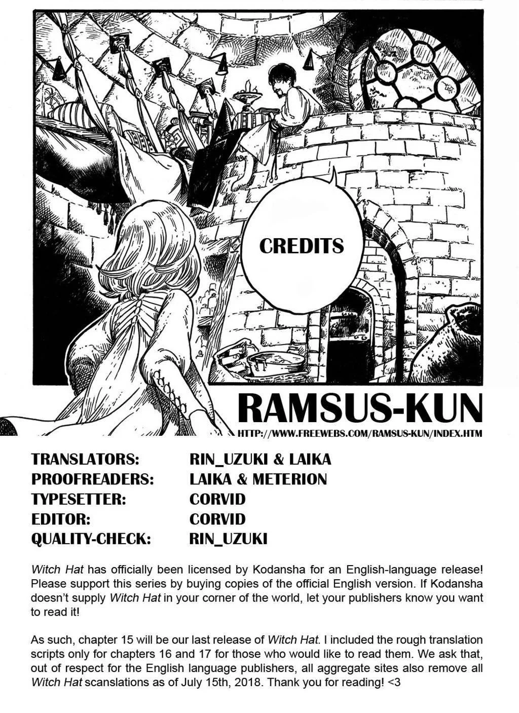 Tongari Boushi no Atelier Chapter 15 - halaman 35