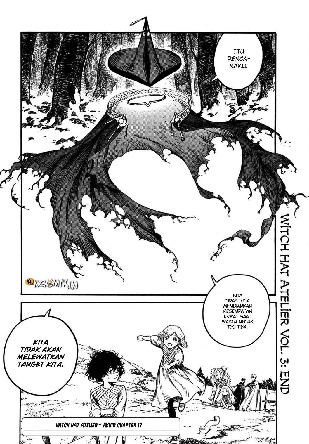 Tongari Boushi no Atelier Chapter 17 - halaman 34