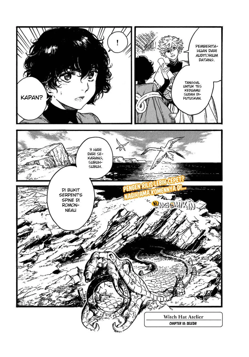 Tongari Boushi no Atelier Chapter 18 - halaman 27