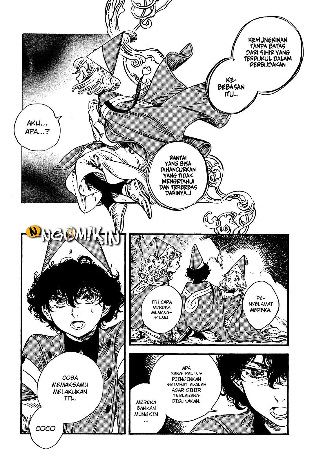 Tongari Boushi no Atelier Chapter 27 - halaman 32