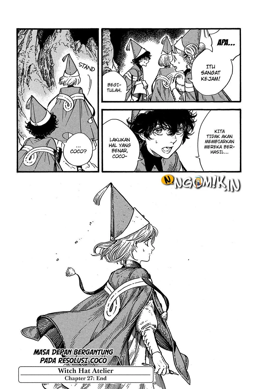 Tongari Boushi no Atelier Chapter 27 - halaman 34