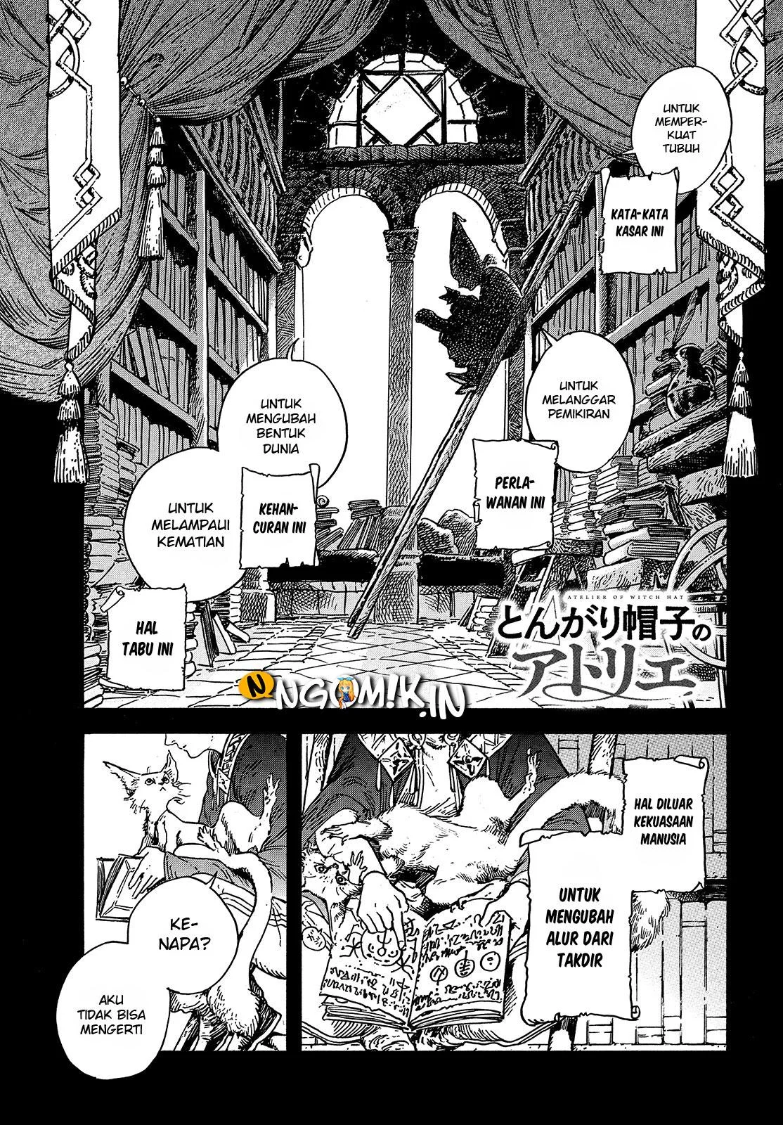 Tongari Boushi no Atelier Chapter 28 - halaman 2