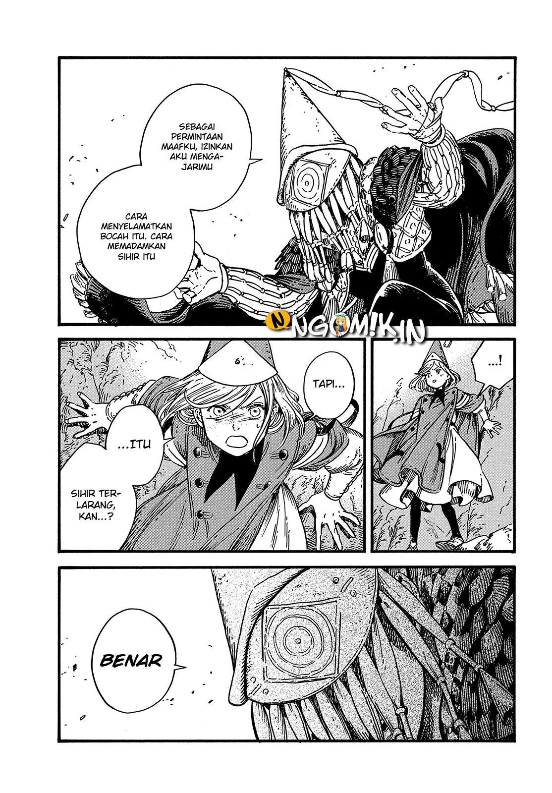 Tongari Boushi no Atelier Chapter 28 - halaman 32