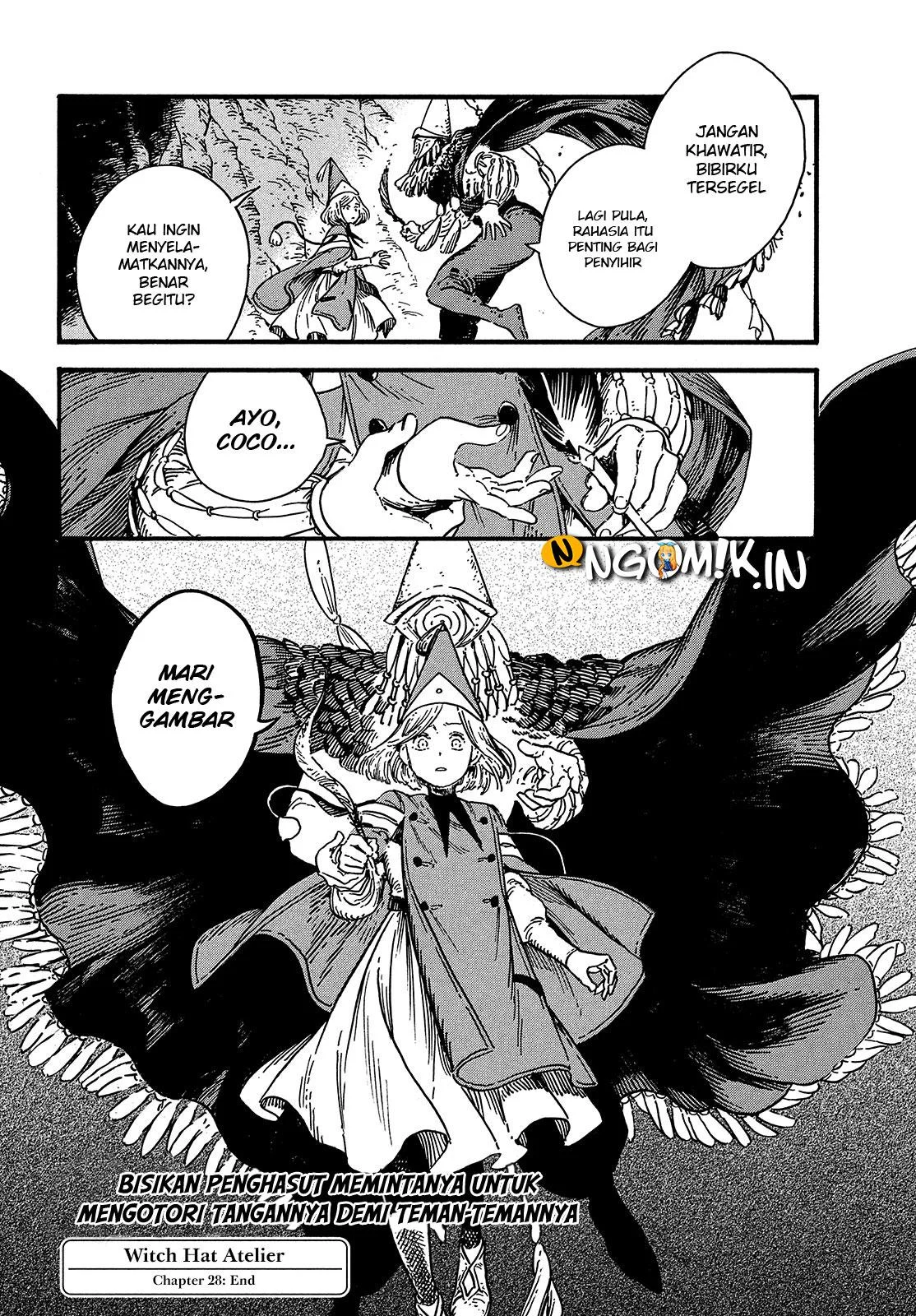 Tongari Boushi no Atelier Chapter 28 - halaman 33
