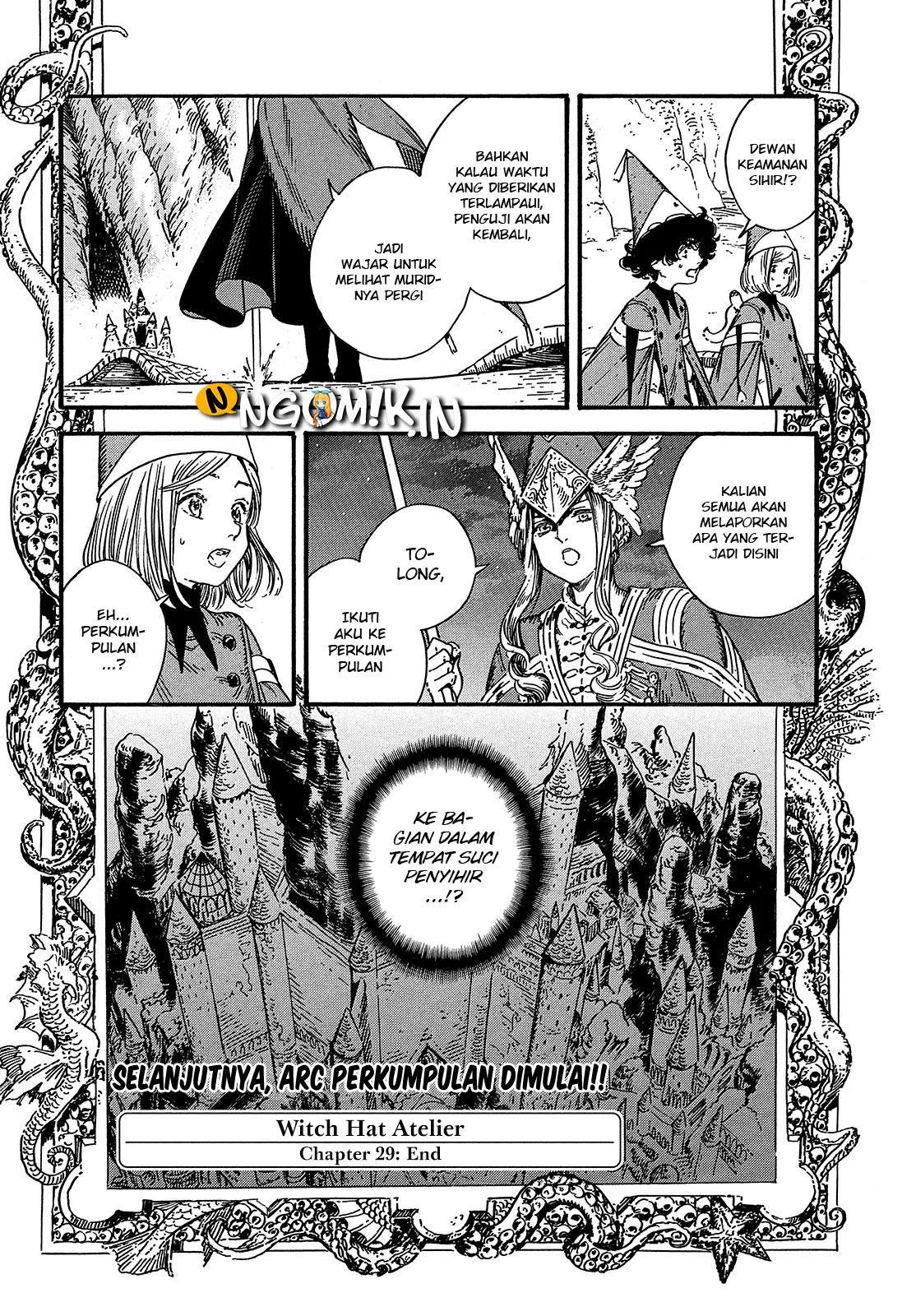 Tongari Boushi no Atelier Chapter 29 - halaman 35