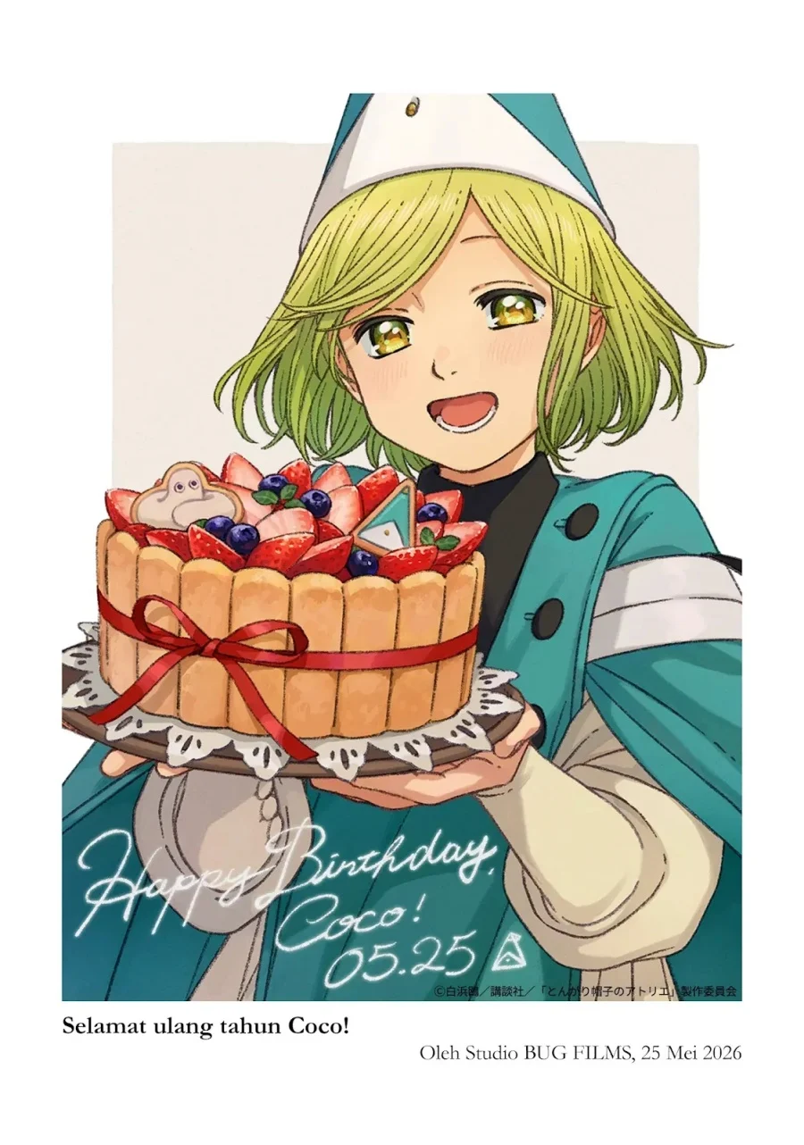 Tongari Boushi no Atelier Chapter 42 - halaman 27