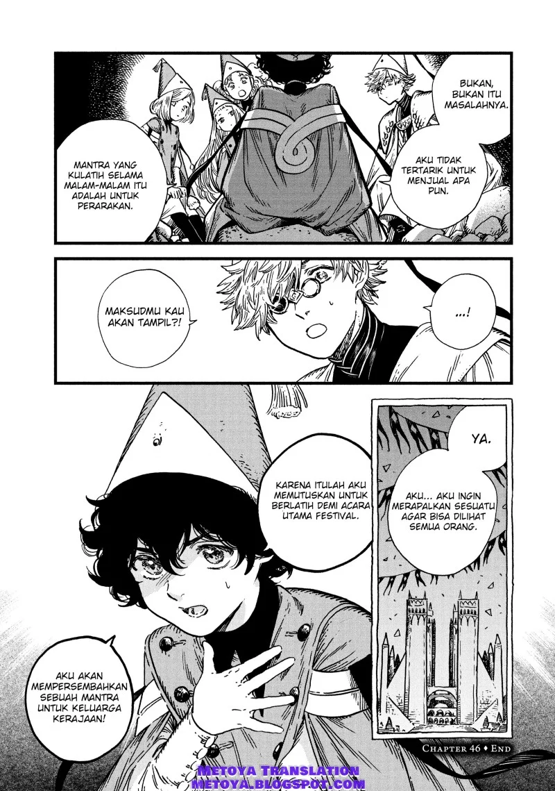 Tongari Boushi no Atelier Chapter 46 - halaman 23