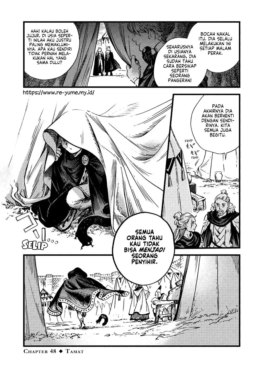 Tongari Boushi no Atelier Chapter 48 - halaman 34