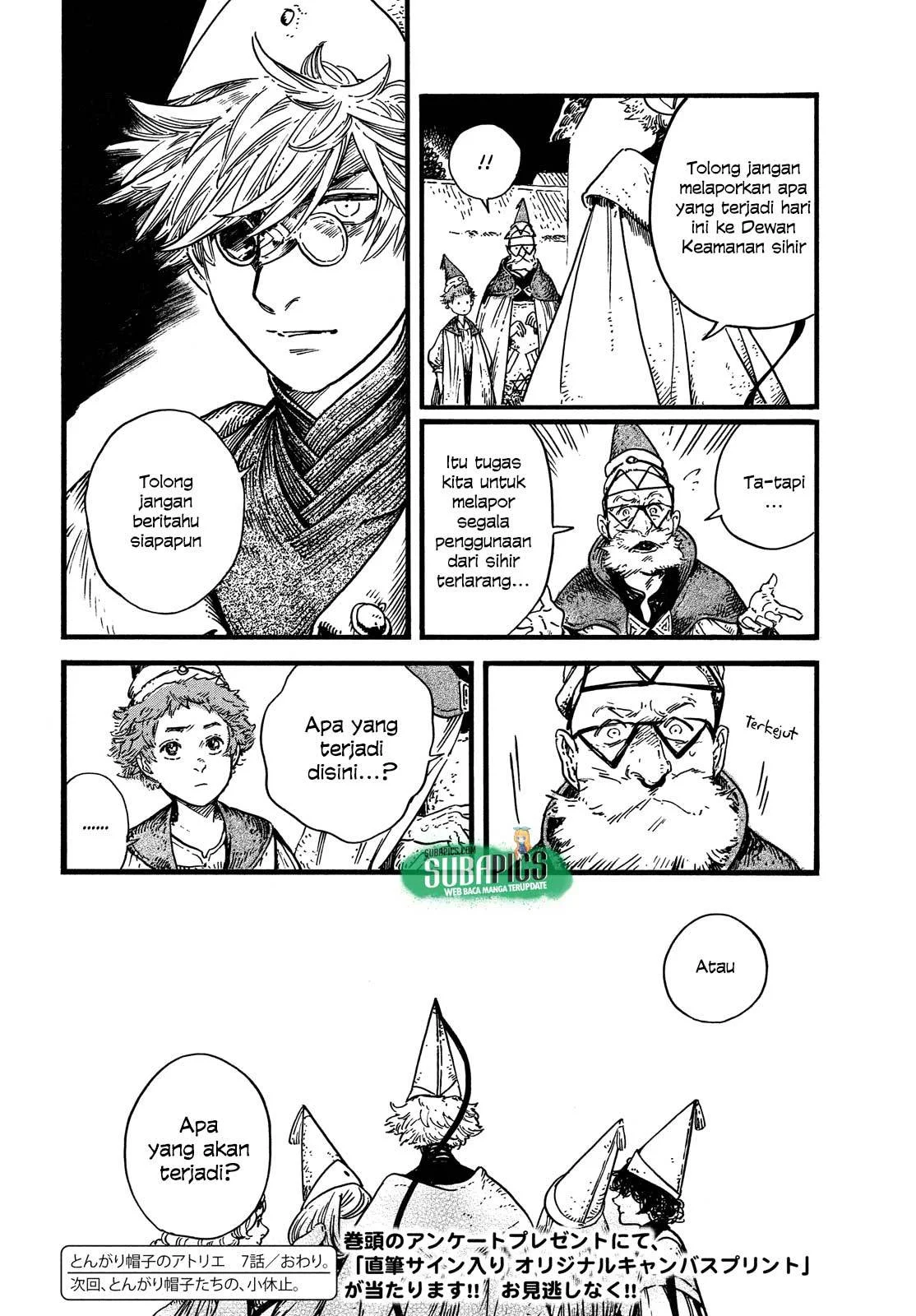Tongari Boushi no Atelier Chapter 7 - halaman 38