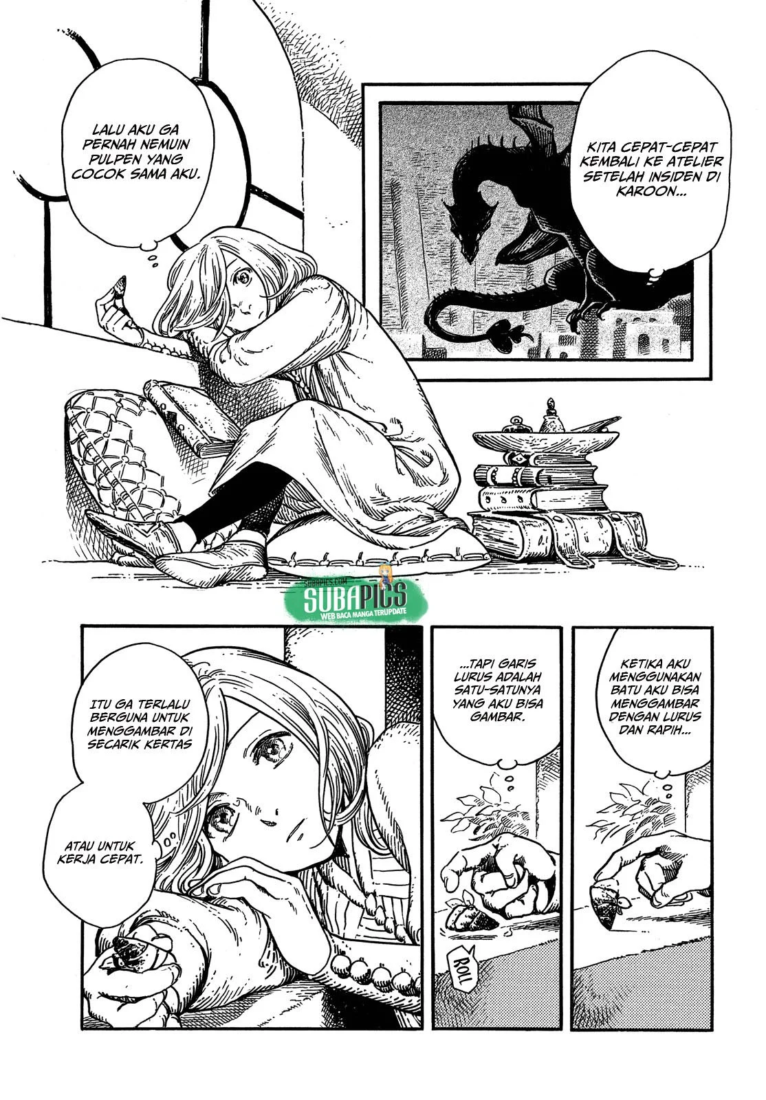 Tongari Boushi no Atelier Chapter 8 - halaman 4