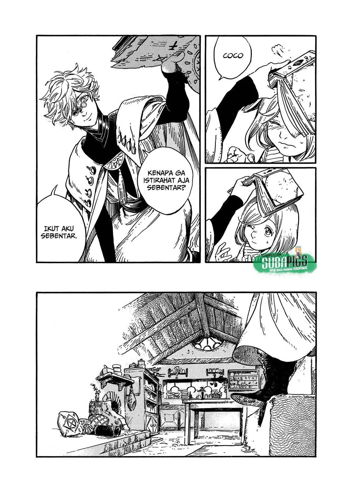 Tongari Boushi no Atelier Chapter 8 - halaman 8