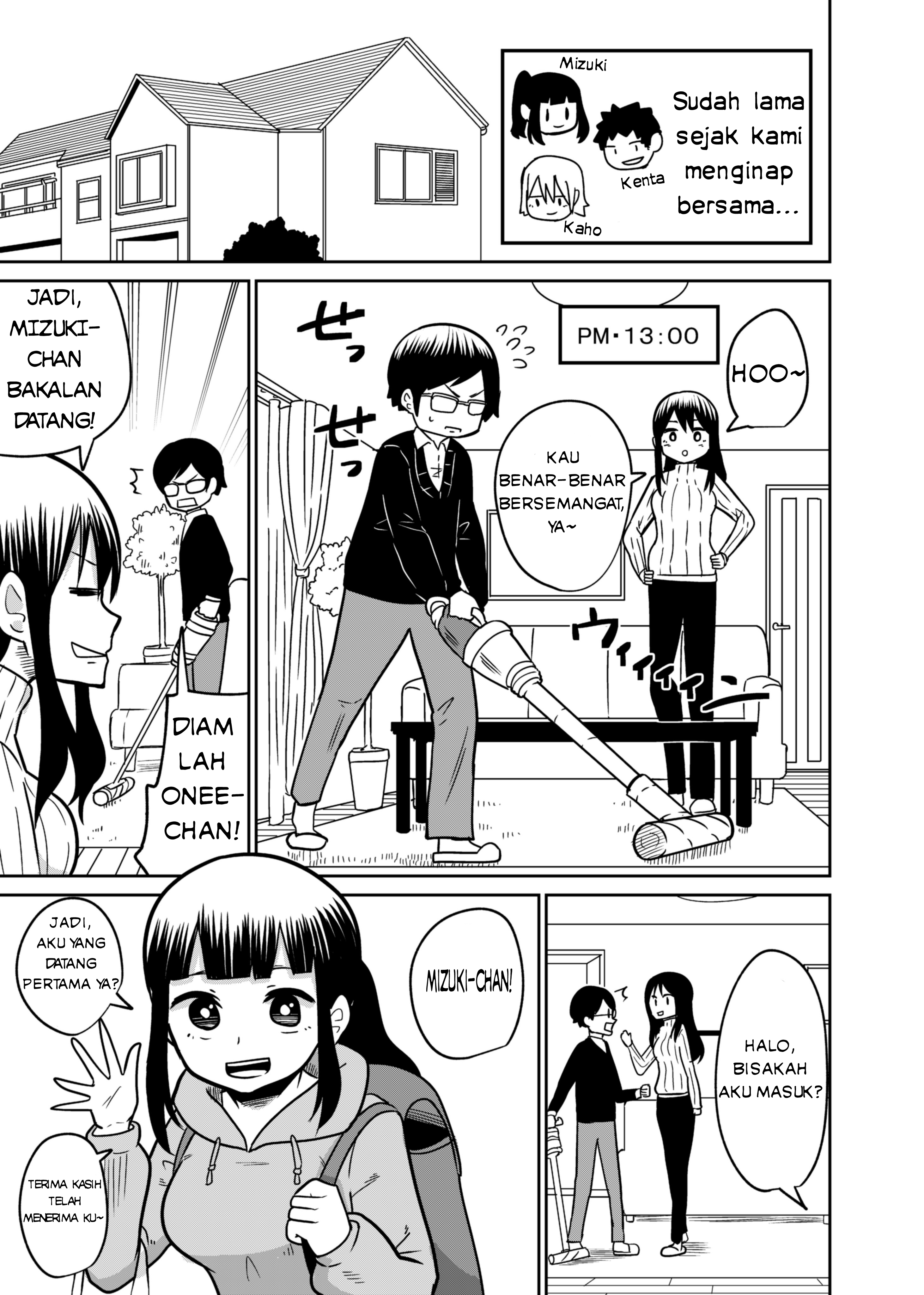 Tonight, We Are Having a Sleepover (Pre-Serialization) Chapter 2 - halaman 1