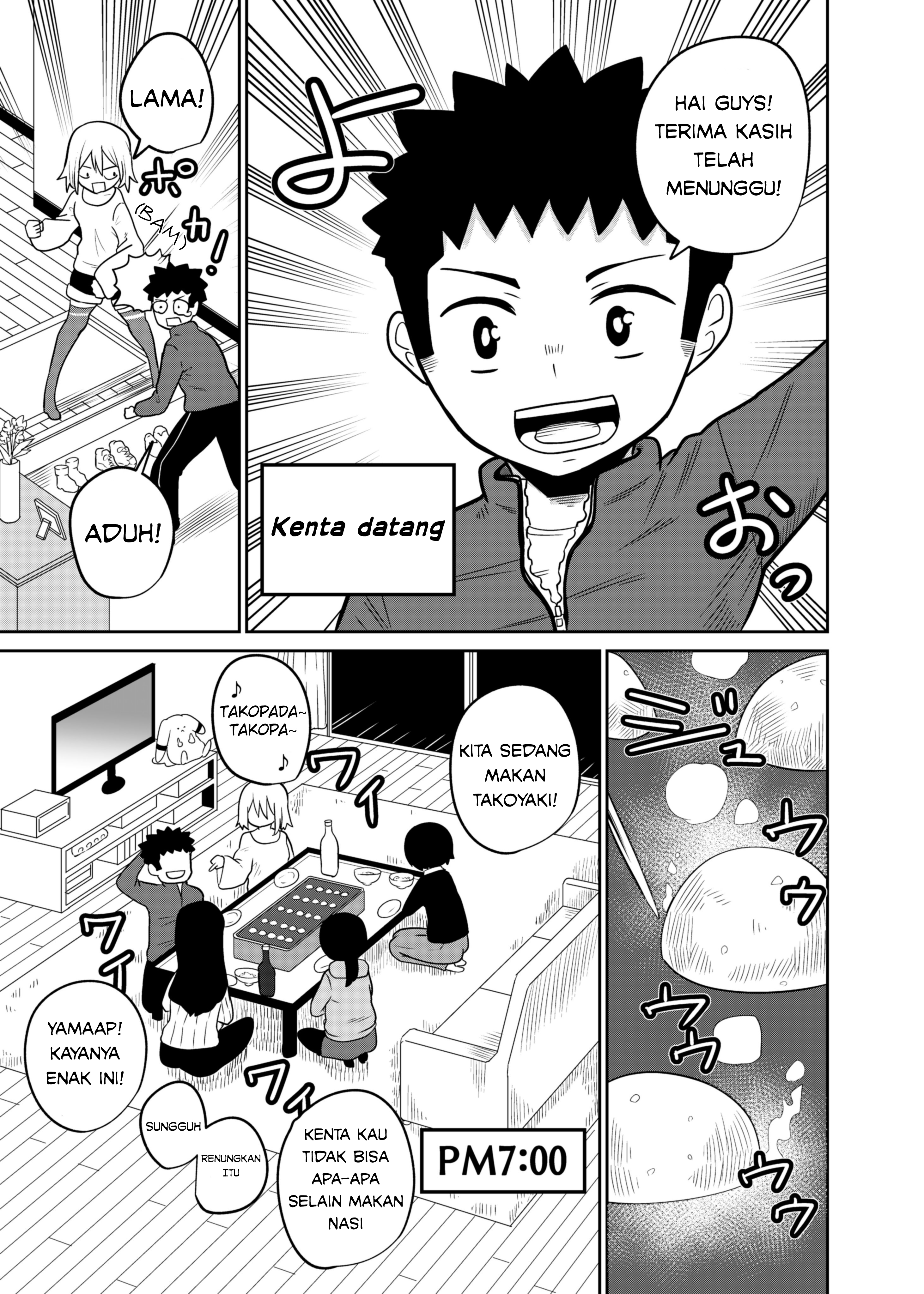 Tonight, We Are Having a Sleepover (Pre-Serialization) Chapter 4 - halaman 1