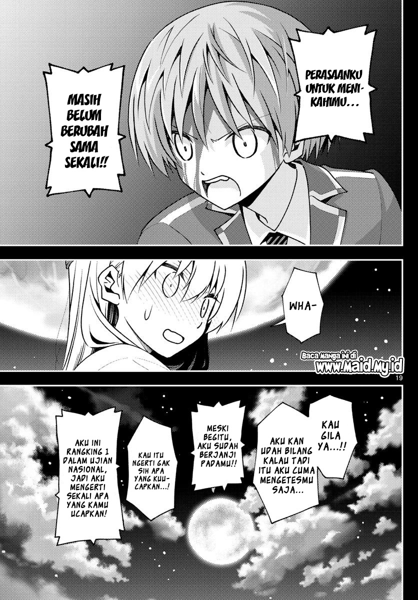 Tonikaku Kawaii Chapter 147 - halaman 21