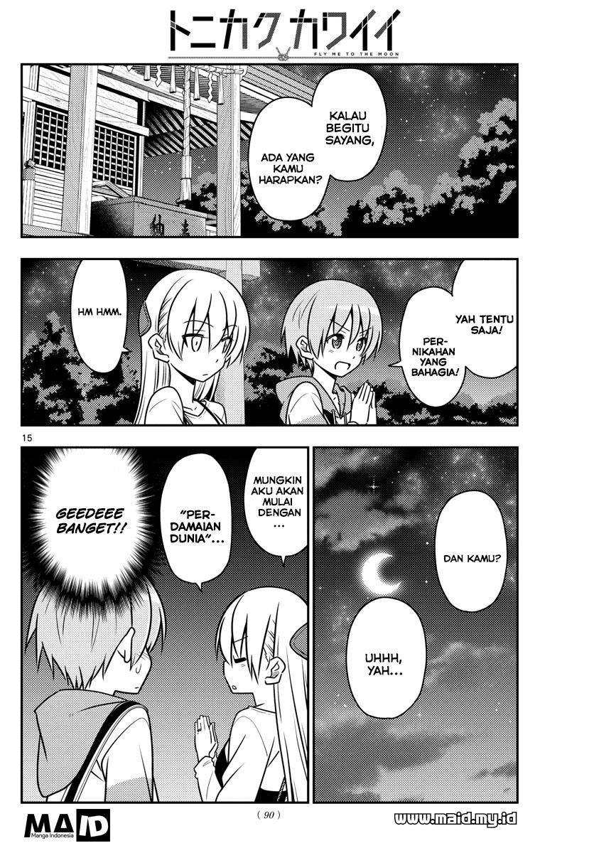Tonikaku Kawaii Chapter 40 - halaman 17