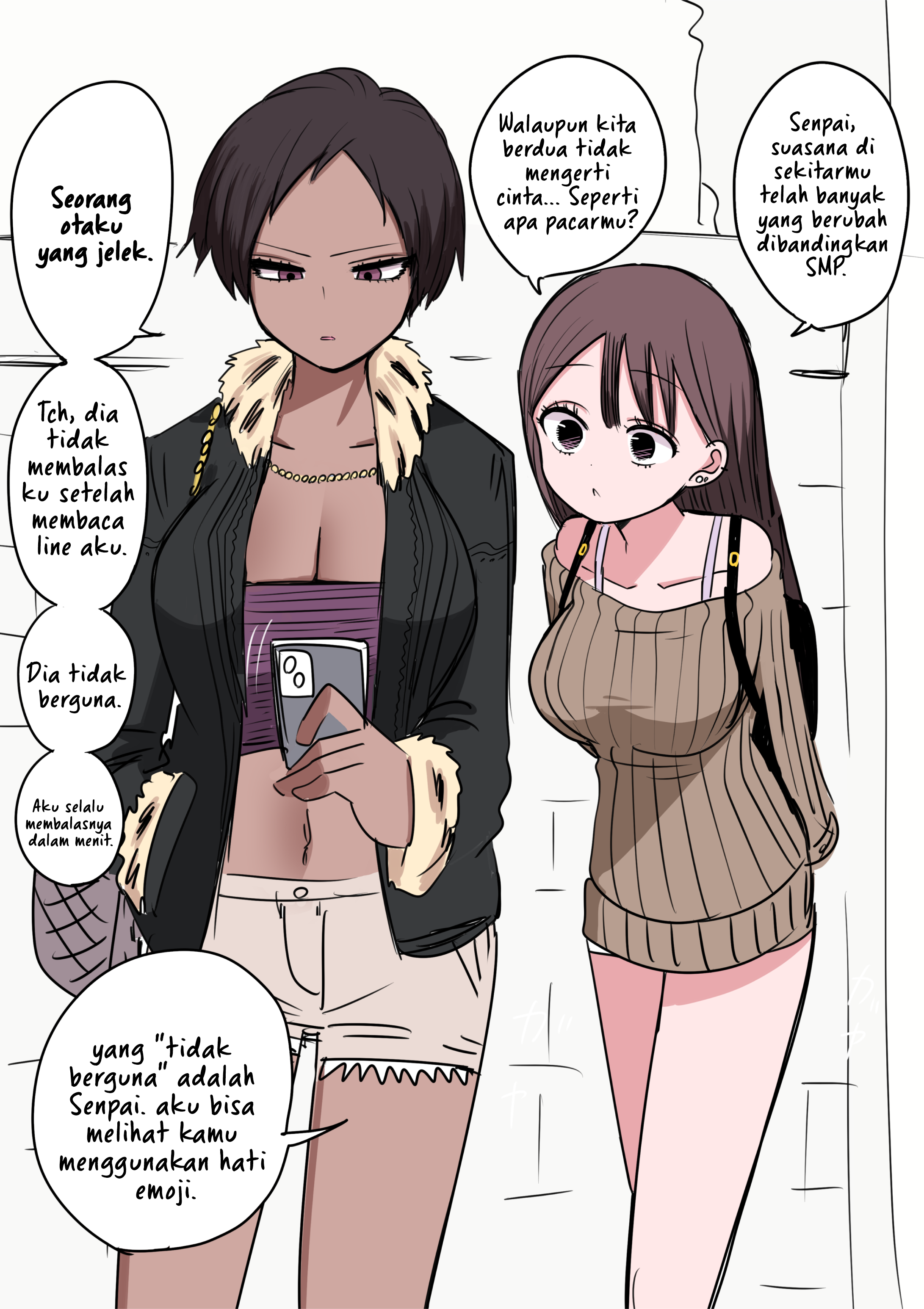 Tookago ni Menhera ni Naru Gyaru Chapter 4 - halaman 18