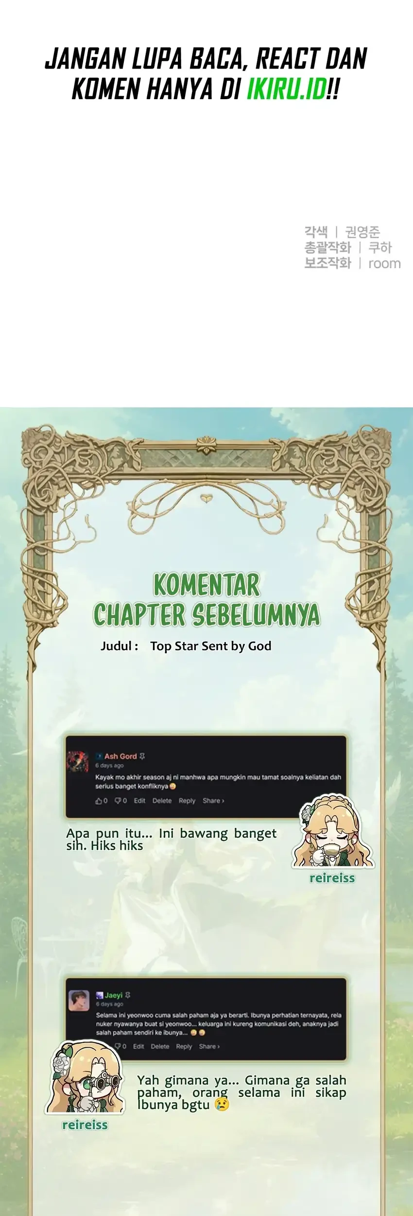 Top Star Sent by God Chapter 67 - halaman 77