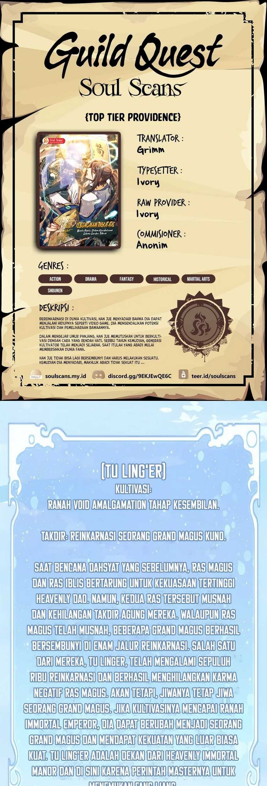 Top Tier Providence: Secretly Cultivate for a Thousand Years Chapter 171 - halaman 1