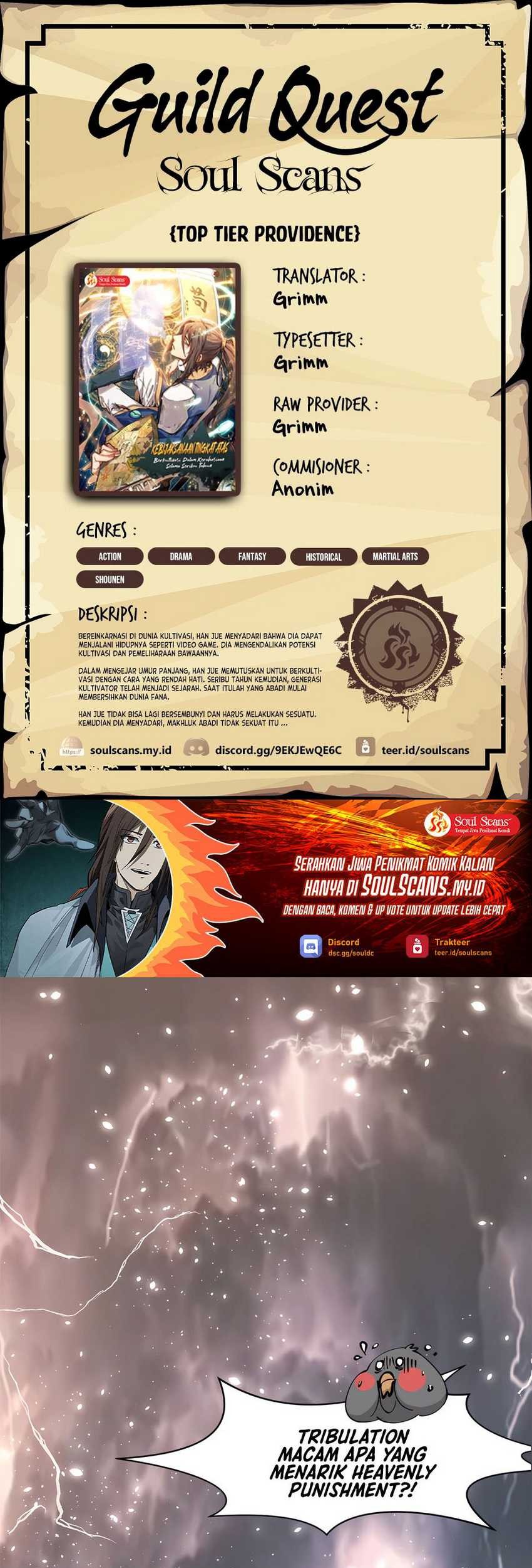 Top Tier Providence: Secretly Cultivate for a Thousand Years Chapter 174 - halaman 1