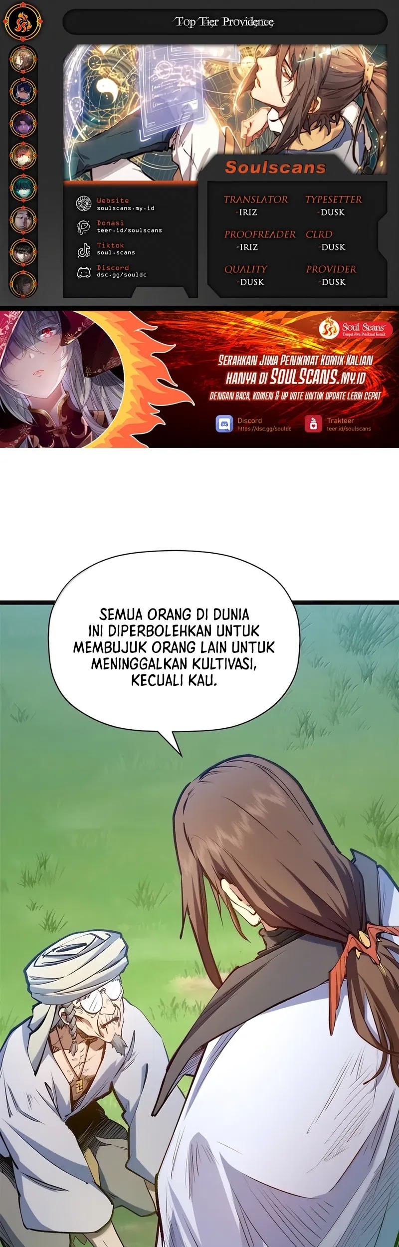 Top Tier Providence: Secretly Cultivate for a Thousand Years Chapter 208 - halaman 1