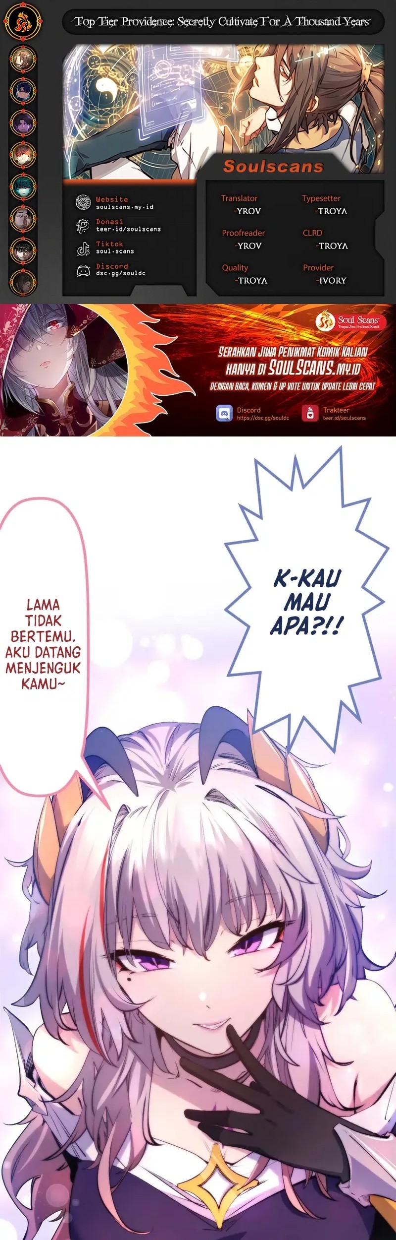 Top Tier Providence: Secretly Cultivate for a Thousand Years Chapter 225 - halaman 1