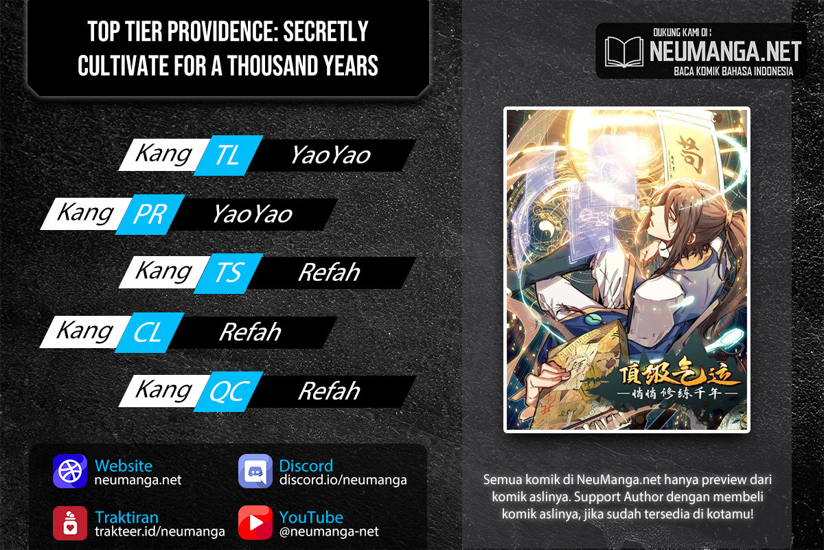 Top Tier Providence: Secretly Cultivate for a Thousand Years Chapter 58 - halaman 1