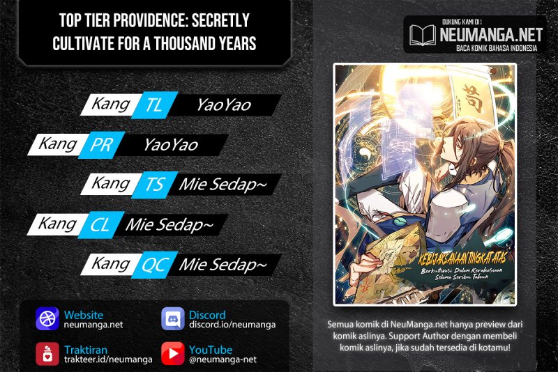 Top Tier Providence: Secretly Cultivate for a Thousand Years Chapter 59 - halaman 1