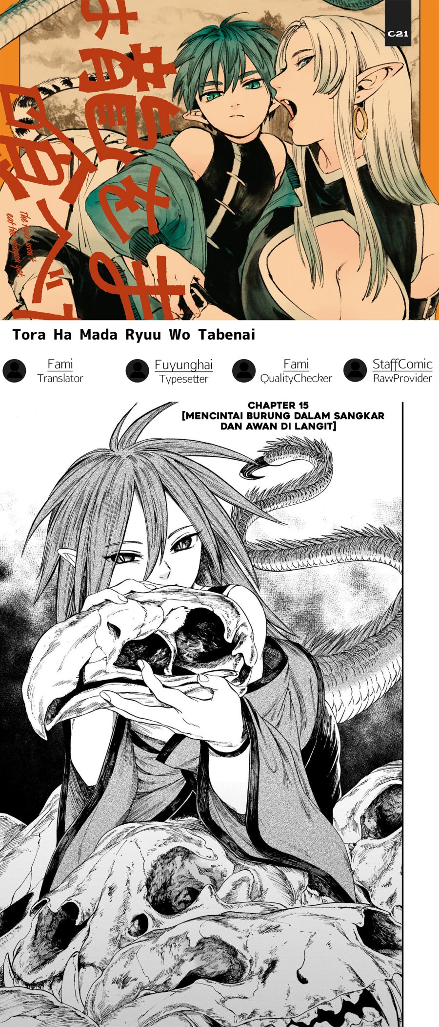 Tora wa Ryuu wo Mada Tabenai. Chapter 15.1 - halaman 1