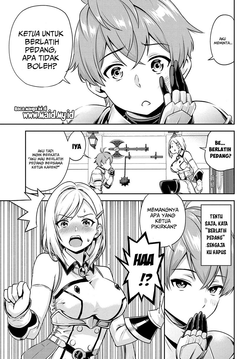 Toshiue Elite Onna Kishi ga Boku no Mae de dake Kawaii Chapter 1.1 - halaman 10