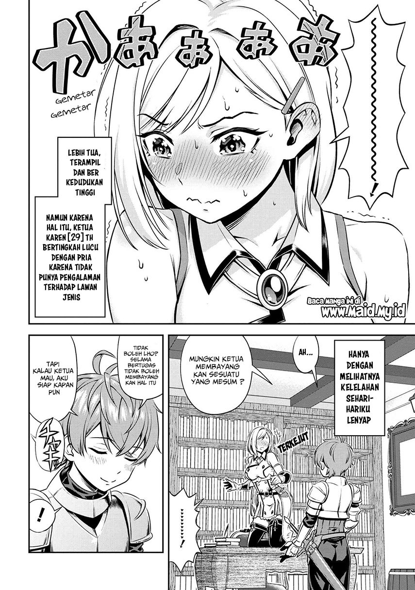 Toshiue Elite Onna Kishi ga Boku no Mae de dake Kawaii Chapter 1.1 - halaman 11