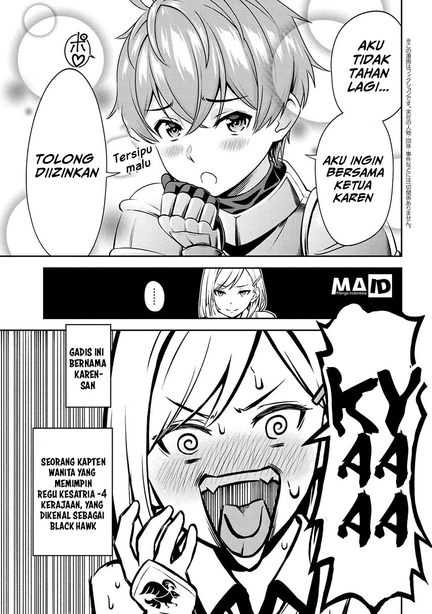 Toshiue Elite Onna Kishi ga Boku no Mae de dake Kawaii Chapter 1.1 - halaman 8