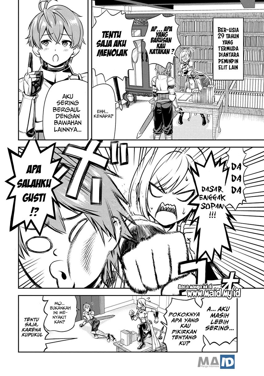 Toshiue Elite Onna Kishi ga Boku no Mae de dake Kawaii Chapter 1.1 - halaman 9