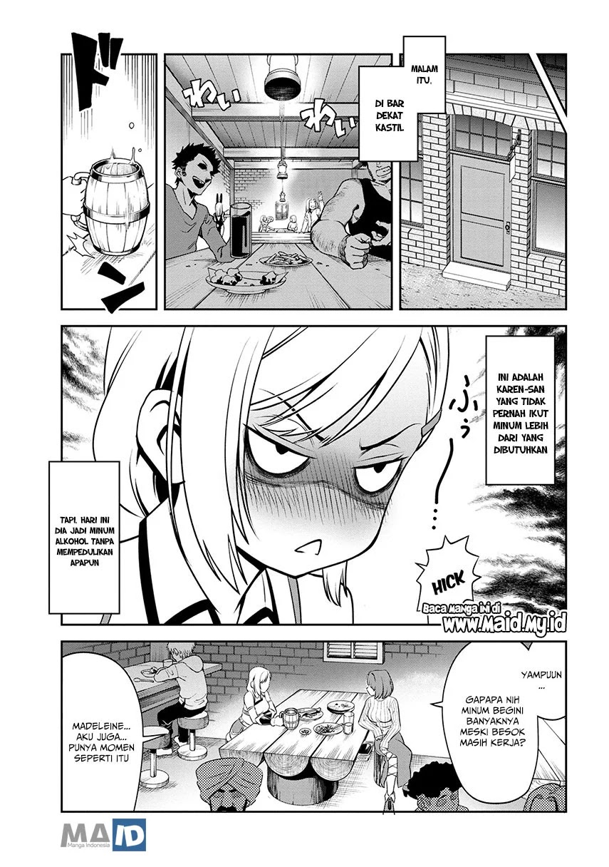 Toshiue Elite Onna Kishi ga Boku no Mae de dake Kawaii Chapter 1.2 - halaman 10