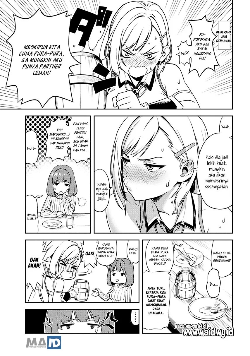 Toshiue Elite Onna Kishi ga Boku no Mae de dake Kawaii Chapter 1.2 - halaman 20