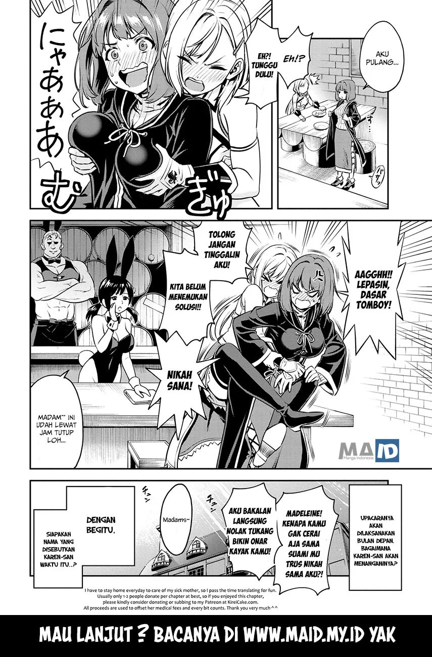 Toshiue Elite Onna Kishi ga Boku no Mae de dake Kawaii Chapter 1.2 - halaman 21