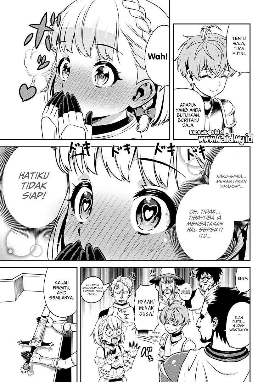 Toshiue Elite Onna Kishi ga Boku no Mae de dake Kawaii Chapter 11.1 - halaman 9
